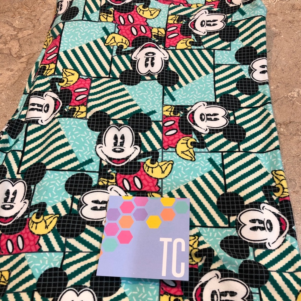 LuLaRoe Limited Disney TC Leggings size 12-22